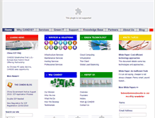 Tablet Screenshot of candisgroup.com